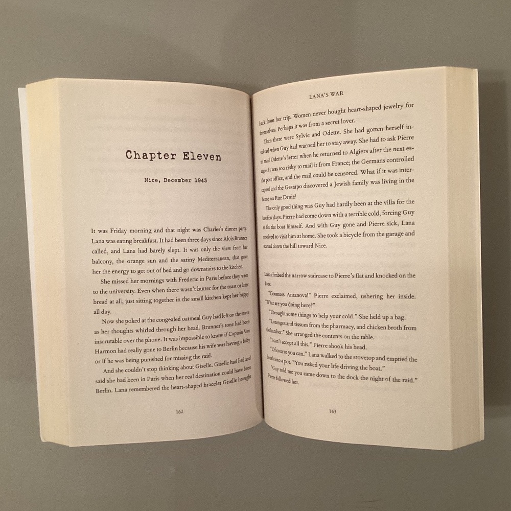 Lana’s War book